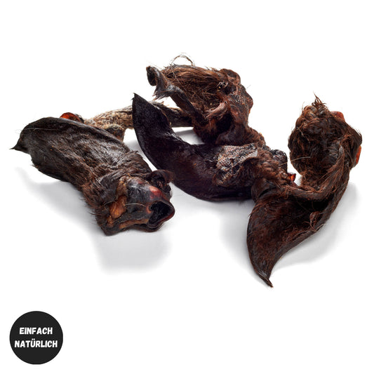 Hundesnackbar - Pferde-Ohren mit Fell