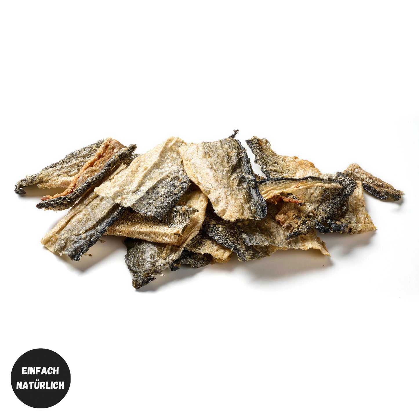 Hundesnackbar - Lachs-Haut Streifen 250g