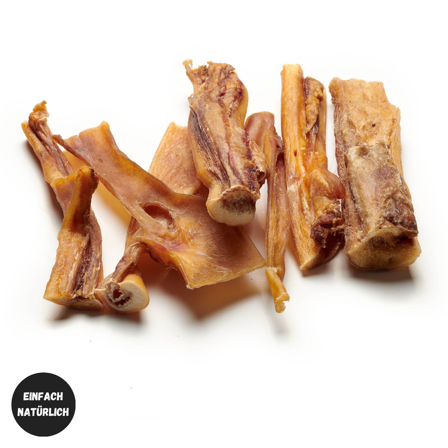 Hundesnackbar - Rinder-Kopfhaut kurz